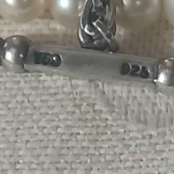 LAGOS Caviar Pearl Necklace with Fluted Heart, SS & 18k, 16" - Picture 11 of 13